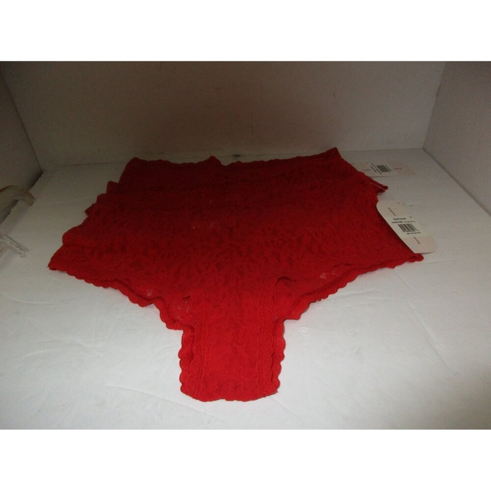 Special Intimates Women's 3 pairs 1011 Lace Panties Red Size  Large New